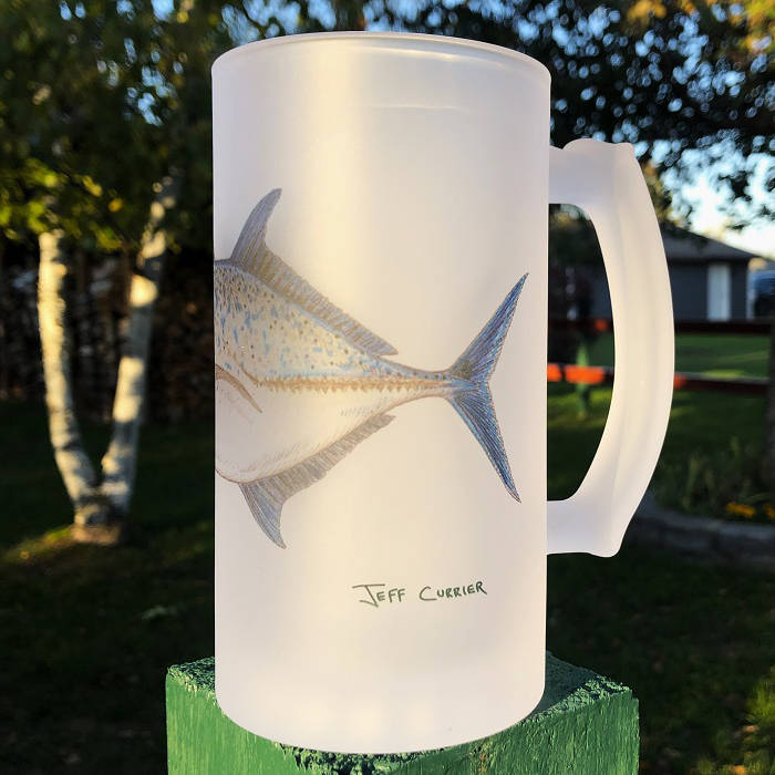 Bluefin Trevally | Frosted Mug | Jeff Currier - Image 2